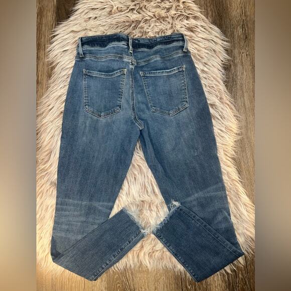 Maunces Women's Skinny Distressed Jeans - Picture 4 of 10